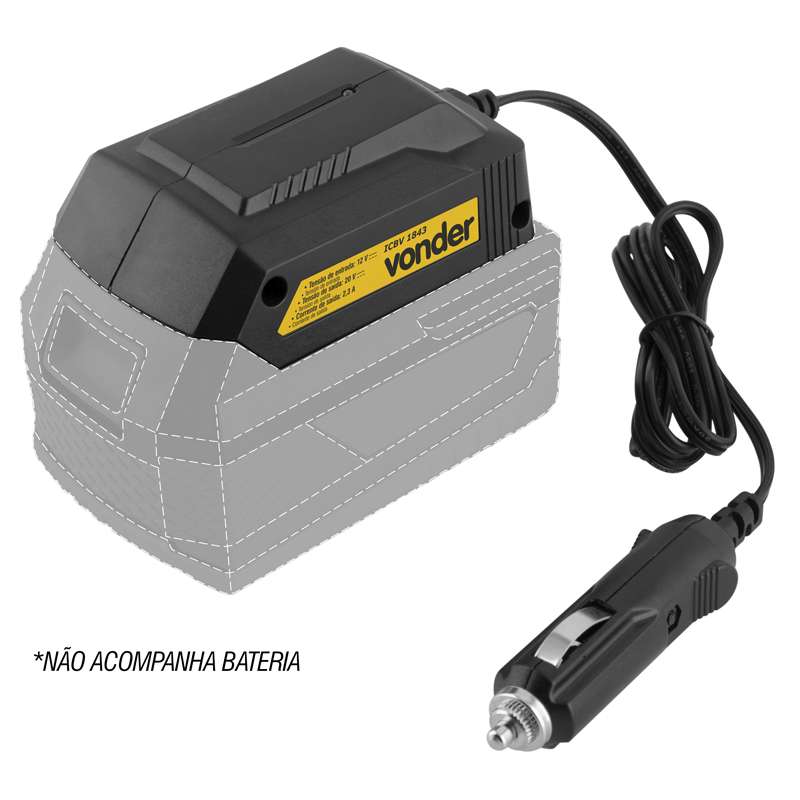 CARREGADOR BAT P AUTO12V ICBV1843 18V VD 6004184300